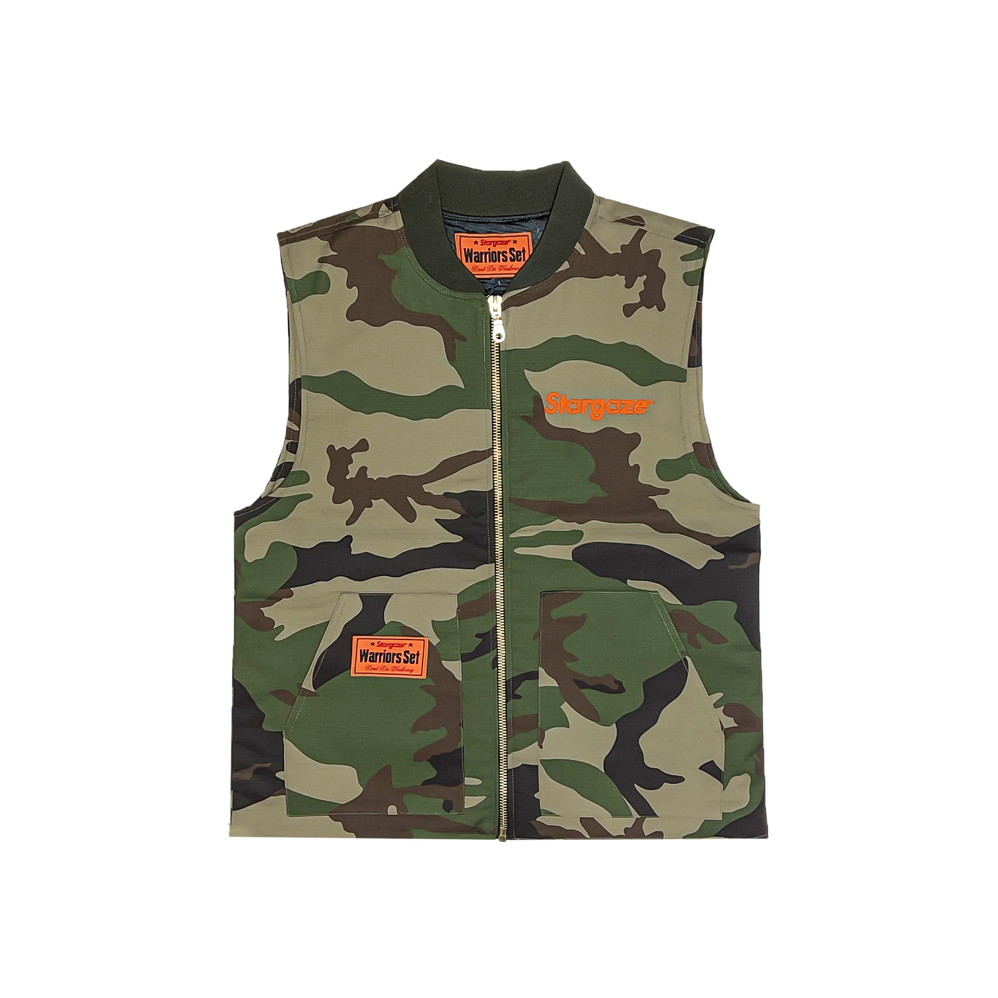 WS' GILET "CAMO"